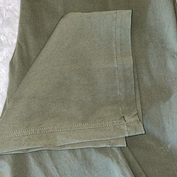 NWT NorthStyle pants Green Chinos Modern Flat Front Design.  Size 18W. - Picture 7 of 7